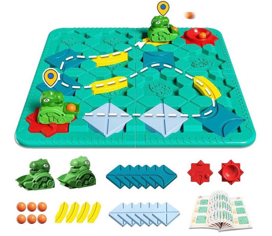 Dinosaur Maze Pick a challenge game