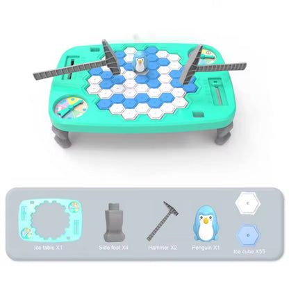 Save Penguin on Ice Game Trap Activate Funny Family Fun Game Party Ice Breaking Kids Puzzle Board Game
