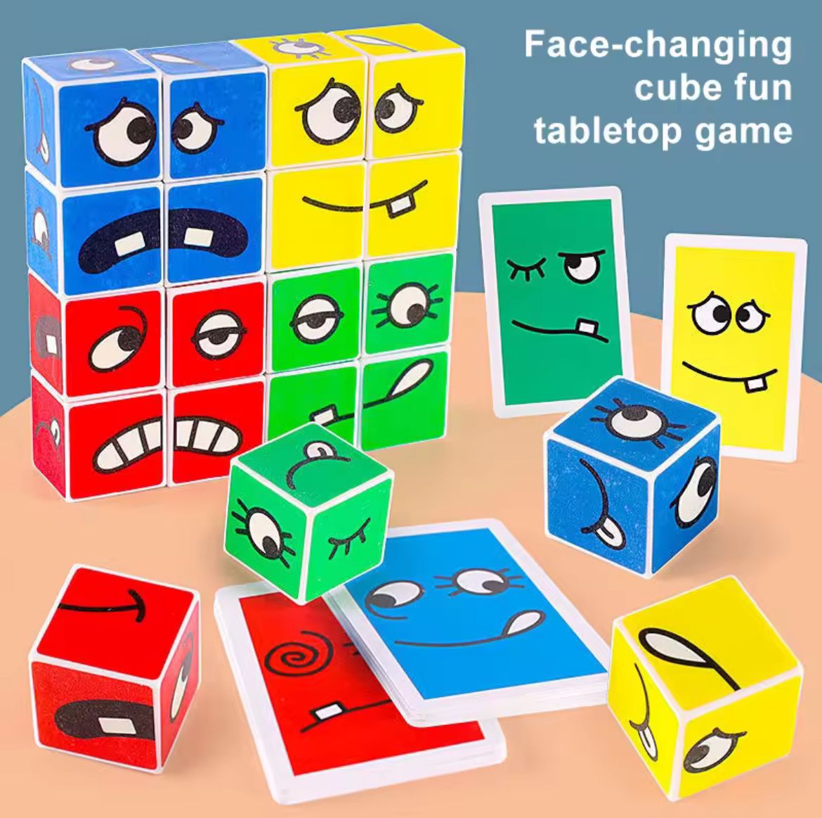 Creative Expression Puzzle Toy Children's Competition Puzzle Building Blocks Early Education Toys